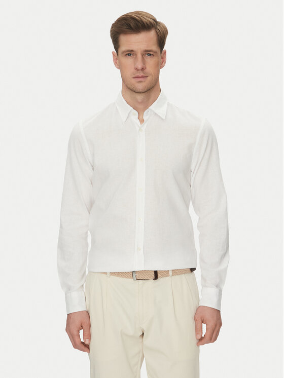 JOOP! Jeans Marškiniai · Balta · Regular Fit