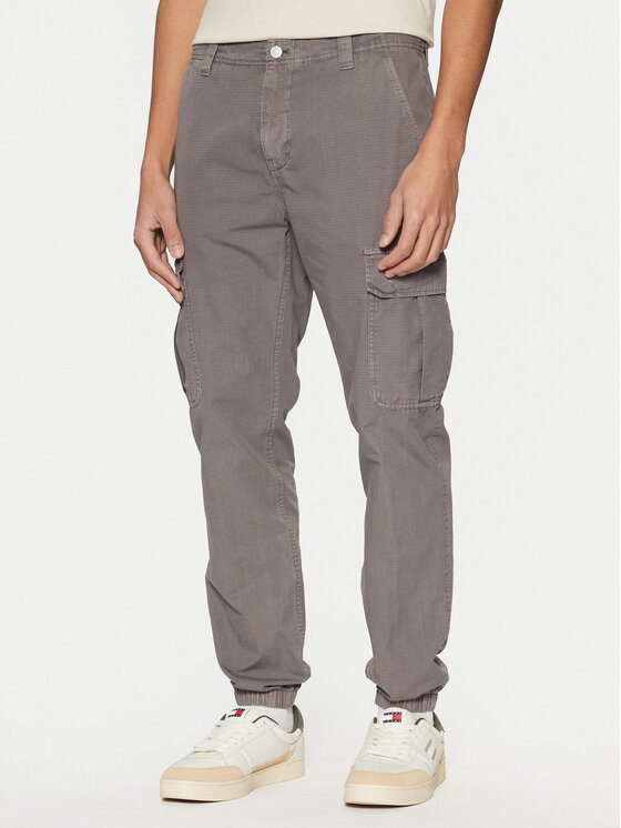 Tommy Jeans Jogger kelnės · Pilka · Regular Fit