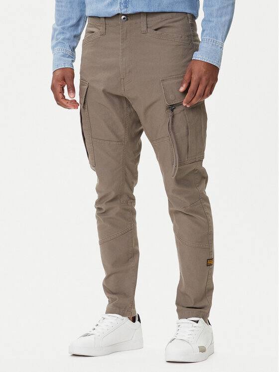 G-Star Raw Medžiaginės kelnės · Žalia · Skinny Fit