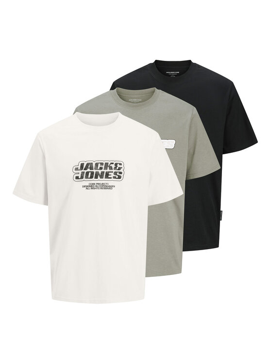 Jack & Jones Marškinėlių komplektas · Spalvota