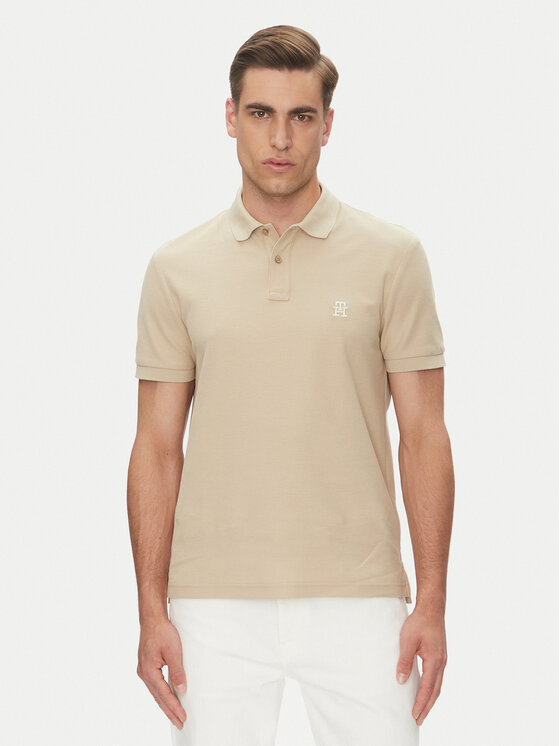 Tommy Hilfiger Polo marškinėliai · Smėlio