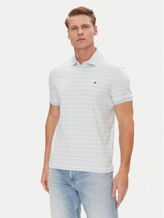 Kodas SUN15 Tommy Hilfiger Polo marškinėliai · Žydra