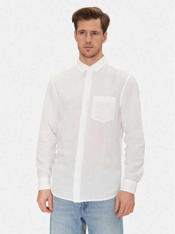 Kodas SUN15 Calvin Klein Marškiniai · Balta · Regular Fit