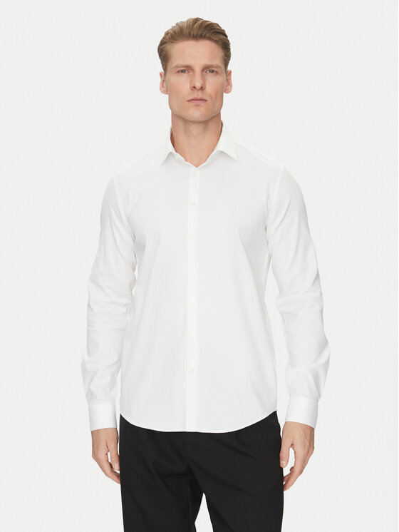 Kodas SUN15 Calvin Klein Marškiniai · Balta · Slim Fit