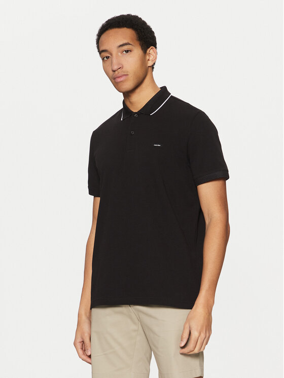 Kodas SUN15 Calvin Klein Polo marškinėliai · Juoda