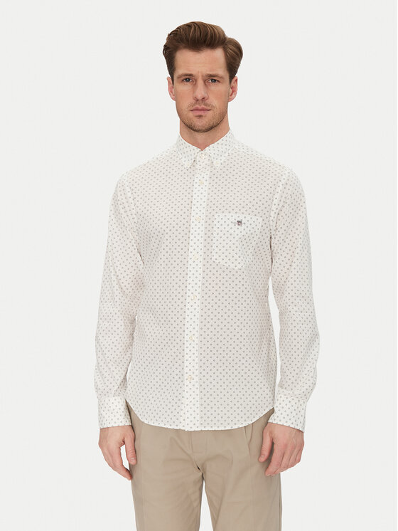 Kodas SUN15 Gant Marškiniai · Balta · Regular Fit