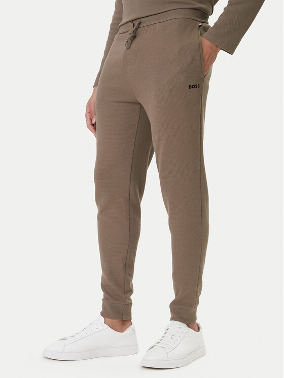 BOSS Sportinės kelnės · Ruda · Regular Fit