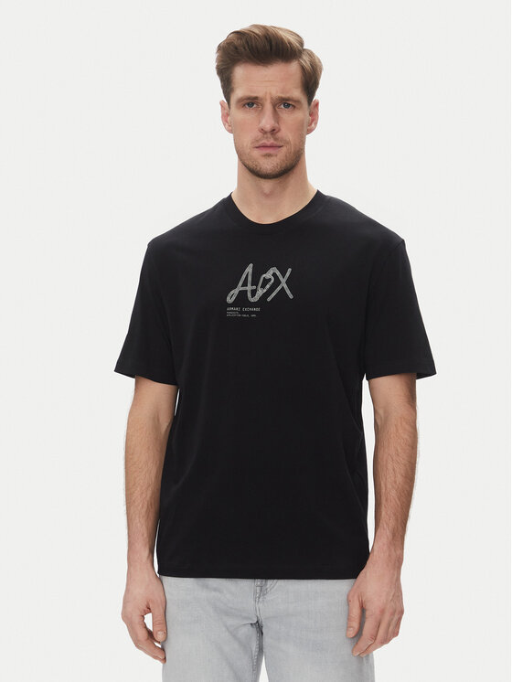 Kodas SUN15 Armani Exchange Marškinėliai · Juoda