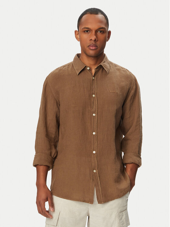 Kodas SUN15 BOSS Marškiniai · Žalia · Regular Fit