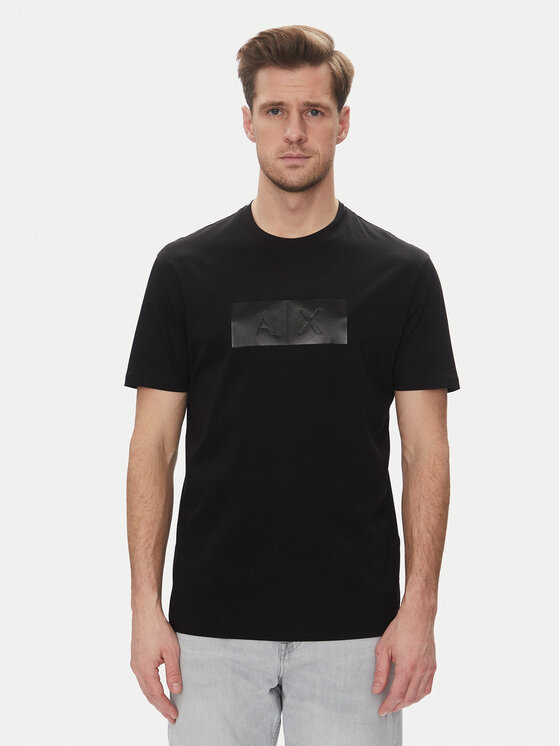 Kodas SUN15 Armani Exchange Marškinėliai · Juoda