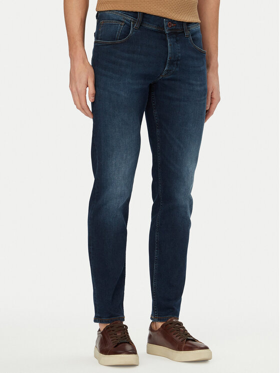 Kodas 20MAY Bugatti Džinsai · Tamsiai mėlyna · Slim Fit