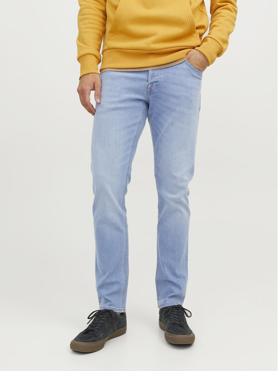 Jack & Jones Džinsai · Mėlyna · Slim Fit