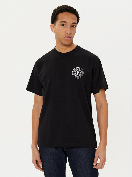 Versace Jeans Couture Marškinėliai · Juoda