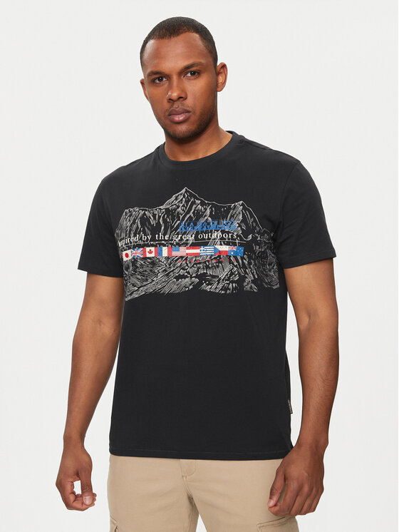 Napapijri Marškinėliai · Juoda