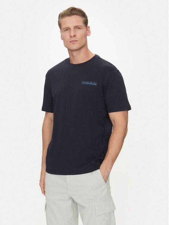 Napapijri Marškinėliai · Tamsiai mėlyna