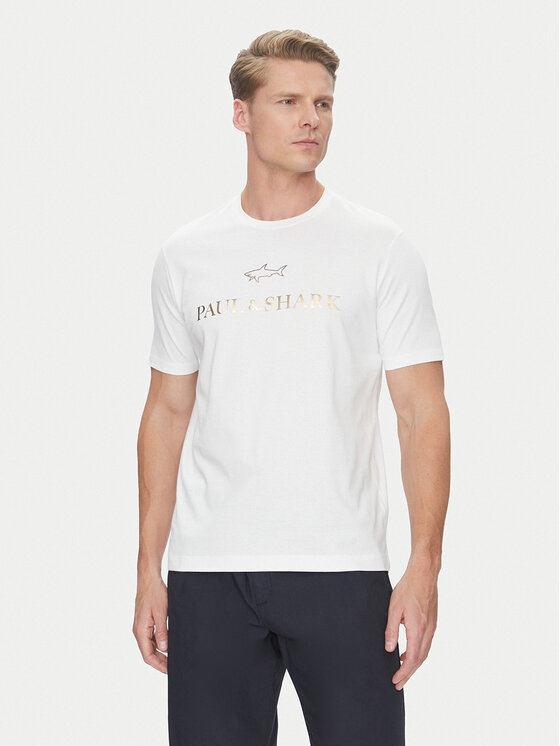 Kodas SUN15 Paul&Shark Marškinėliai · Balta