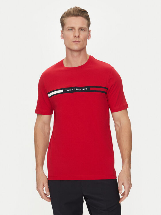 Kodas SUN15 Tommy Hilfiger Marškinėliai · Raudona