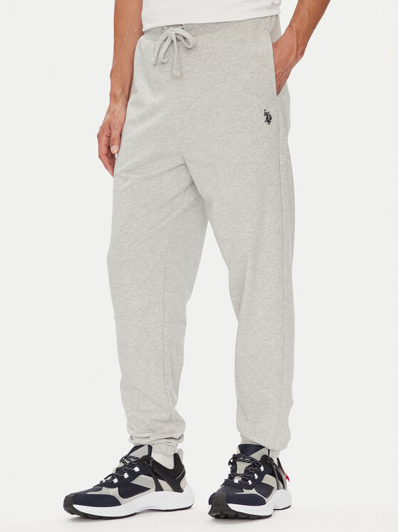 U.S. Polo Assn. Sportinės kelnės · Pilka · Relaxed Fit