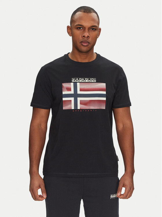Napapijri Marškinėliai · Juoda