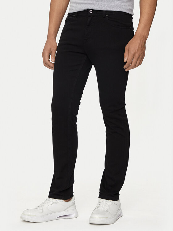 KARL LAGERFELD Džinsai · Juoda · Slim Fit