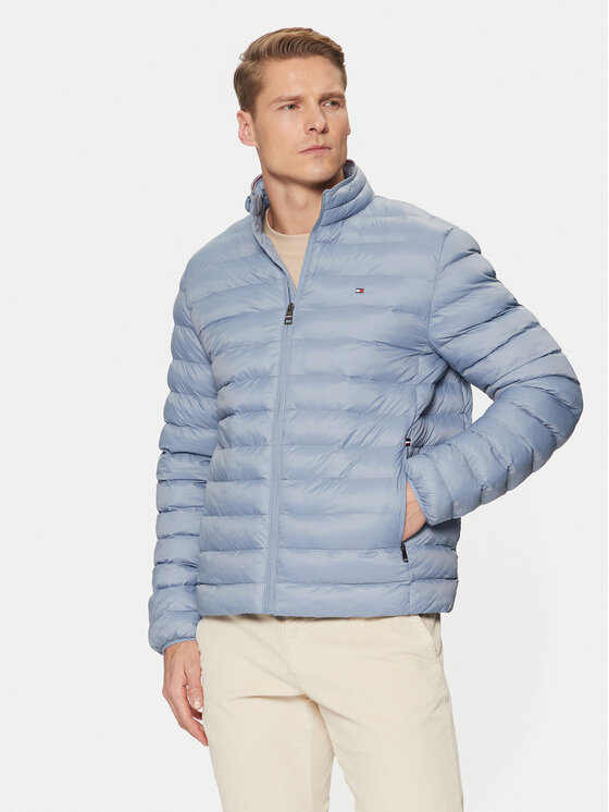 Tommy Hilfiger Demisezoninė striukė · Mėlyna