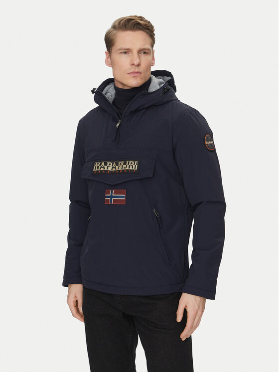 Napapijri Anorak stiliaus striukė · Tamsiai mėlyna