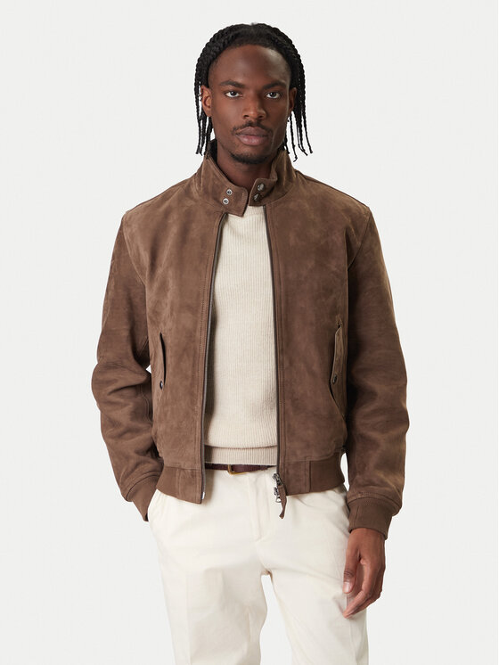 Kodas SUN15 Tommy Hilfiger Odinė striukė · Ruda