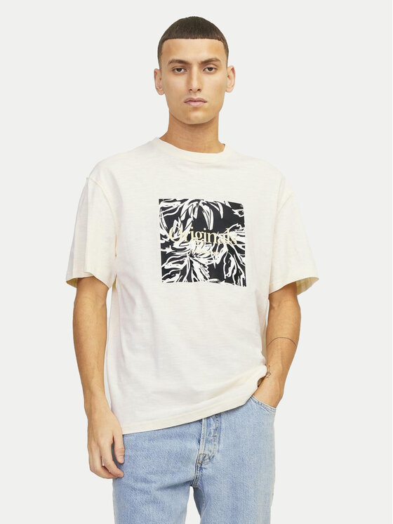 Jack & Jones Marškinėliai · Écru