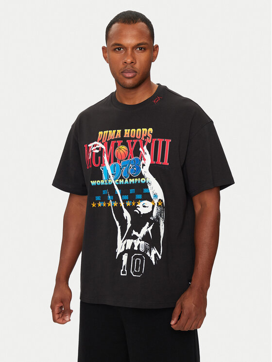 Puma Marškinėliai · Juoda