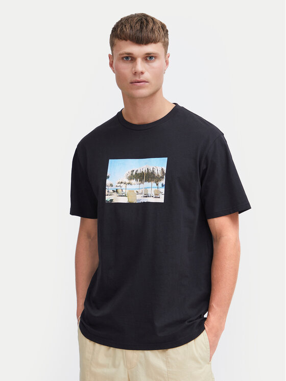 Solid Marškinėliai · Juoda