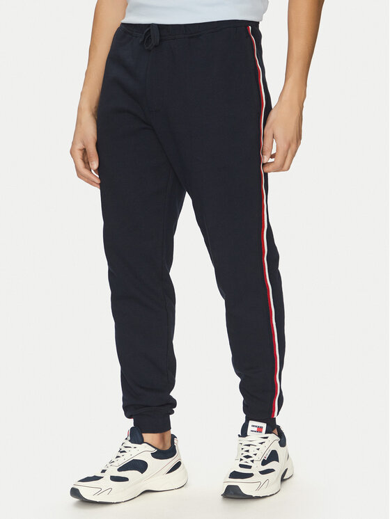 Tommy Hilfiger Sportinės kelnės · Tamsiai mėlyna · Regular Fit