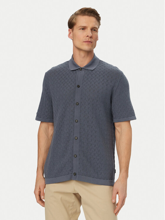 Kodas SUN15 BOSS Marškiniai · Mėlyna · Regular Fit