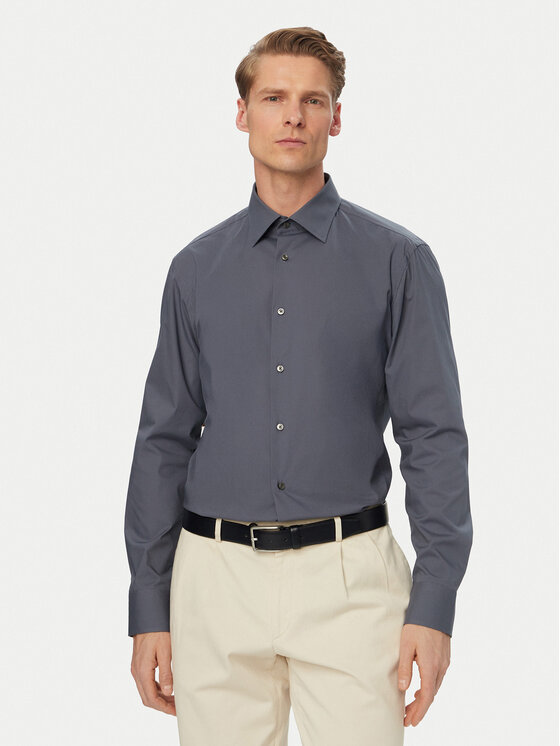 Kodas SUN15 BOSS Marškiniai · Mėlyna · Slim Fit