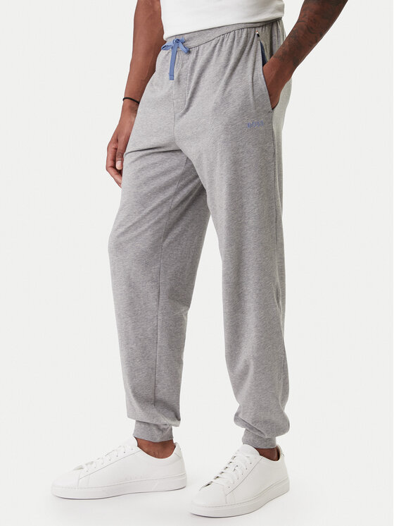 BOSS Sportinės kelnės · Pilka · Regular Fit