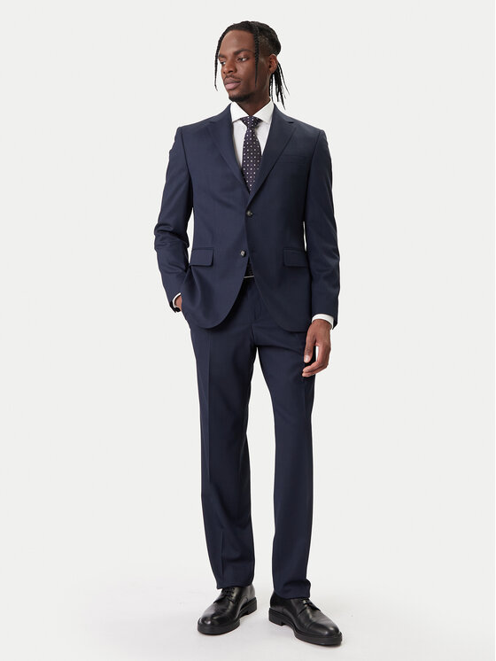 BOSS Kostiumas · Tamsiai mėlyna · Regular Fit