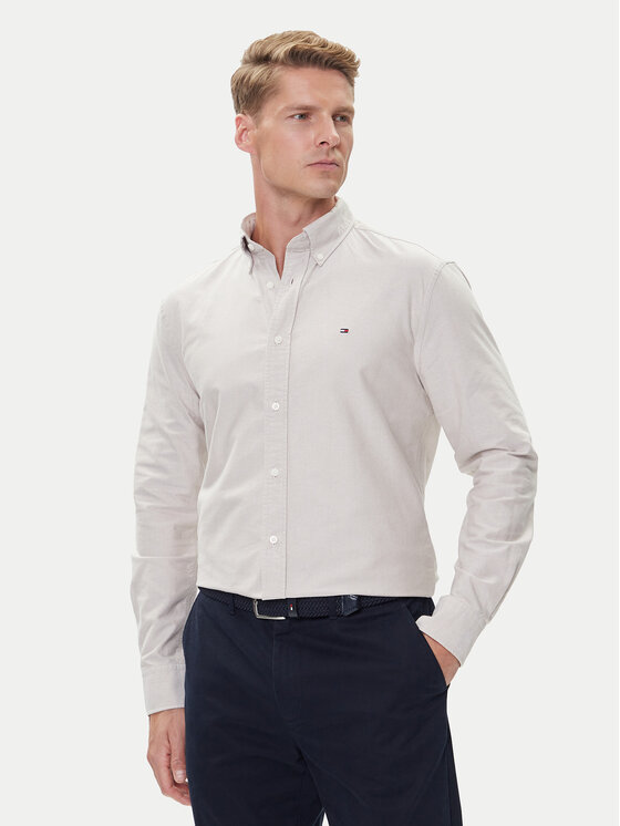 Kodas SUN15 Tommy Hilfiger Marškiniai · Smėlio · Regular Fit