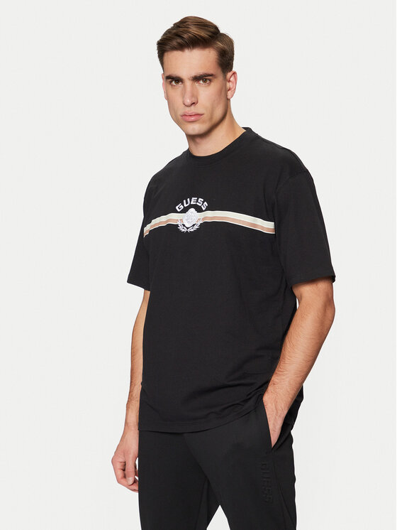 Guess Marškinėliai · Juoda