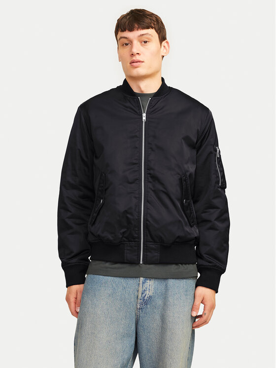 Jack & Jones Bomber striukė · Juoda