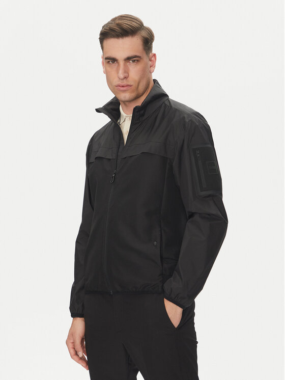 BOSS Demisezoninė striukė · Juoda