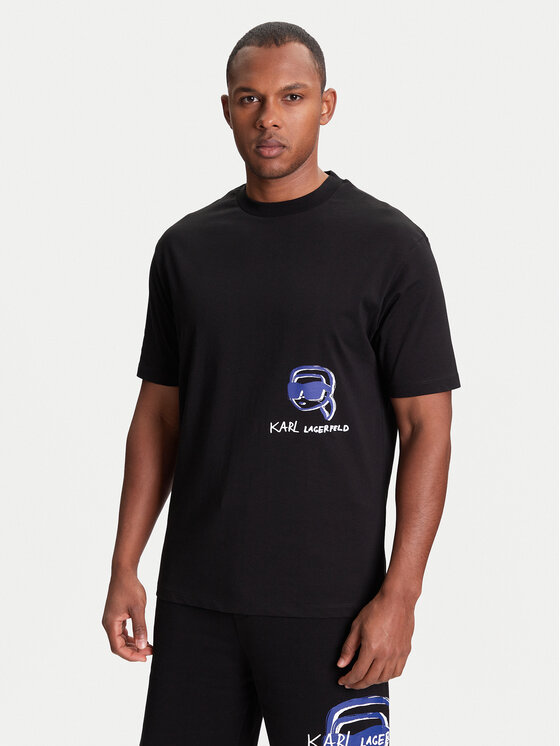 Kodas SUN15 KARL LAGERFELD Marškinėliai · Juoda