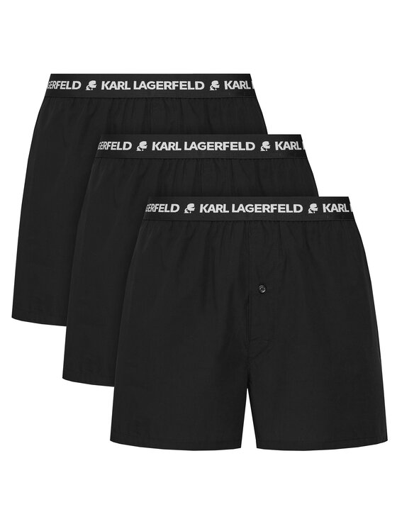 KARL LAGERFELD Bokserių komplektas · Juoda