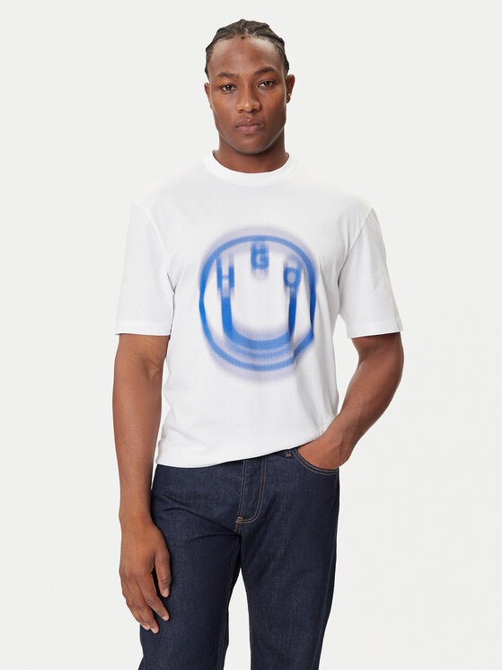 HUGO Marškinėliai · Balta