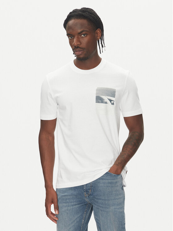 BOSS Marškinėliai · Balta