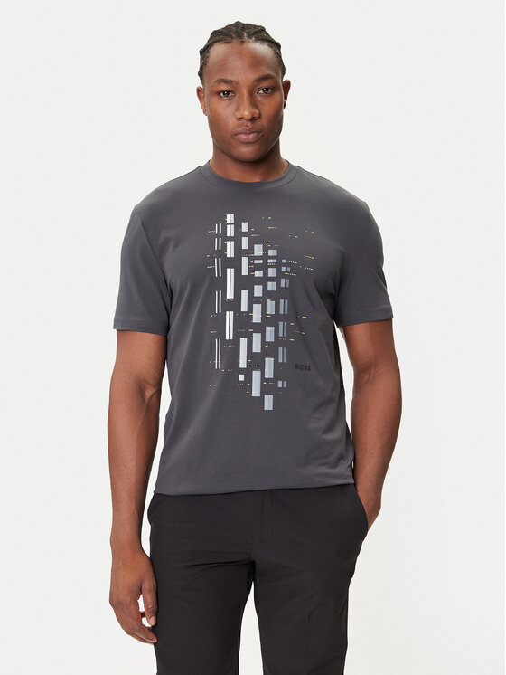 BOSS Marškinėliai · Pilka