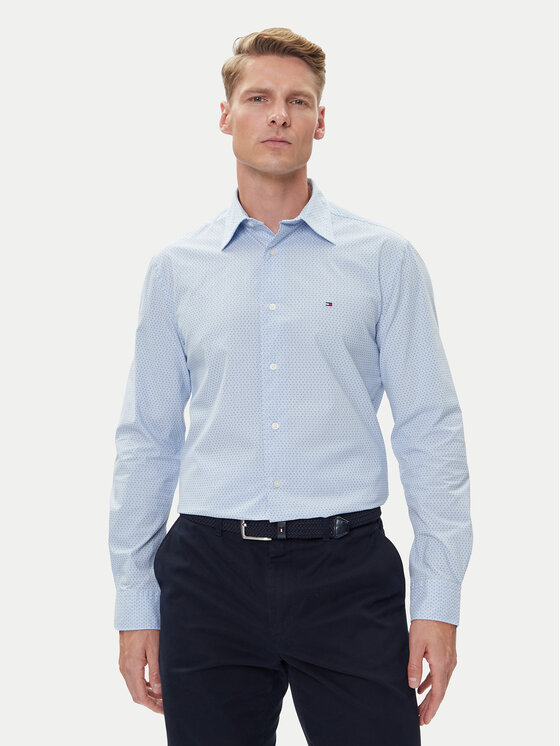 Tommy Hilfiger Marškiniai · Žydra · Regular Fit