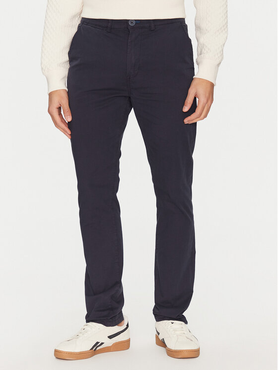 Napapijri Chinos kelnes · Tamsiai mėlyna · Slim Fit