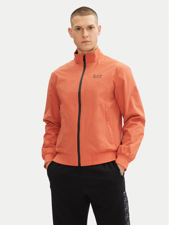 EA7 Emporio Armani Demisezoninė striukė · Oranžinė