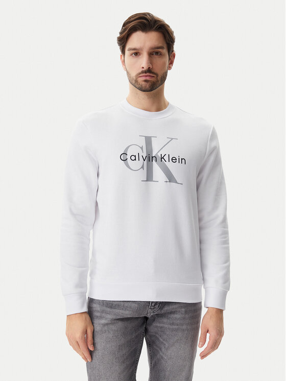 Calvin Klein Jeans Džemperis · Balta