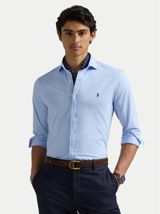Kodas SUN15 Polo Ralph Lauren Marškiniai · Žydra · Slim Fit