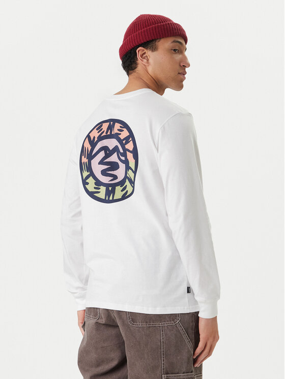 Element Marškinėliai ilgomis rankovėmis · Balta